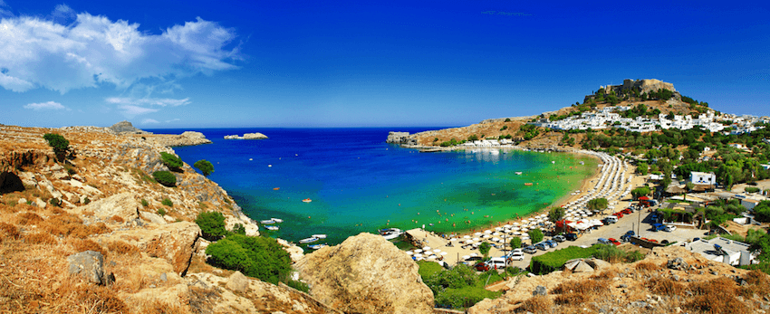 Lindos Bay Rhodes