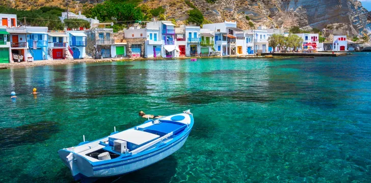 Milos Colorful Houses
